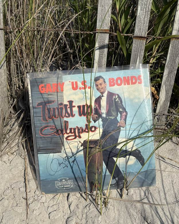 Album cover for Gary US Bonds' Twist Up Calypso
